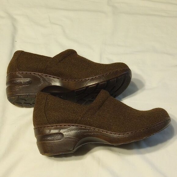 Brown Tweed b.o.c. Mules - Picture 7 of 11